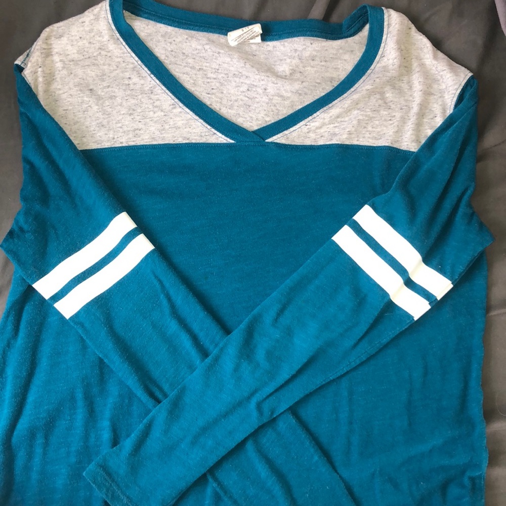 Pink v-neck